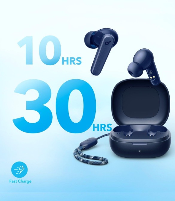 Anker Soundcore R50i Bluetooth Earbuds A3949H32 - Blue