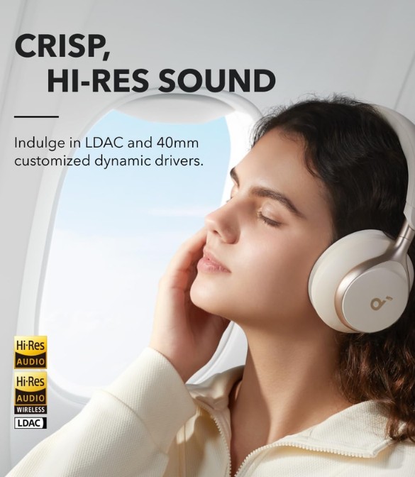 Anker Soundcore Space One A3035021 - Cream White