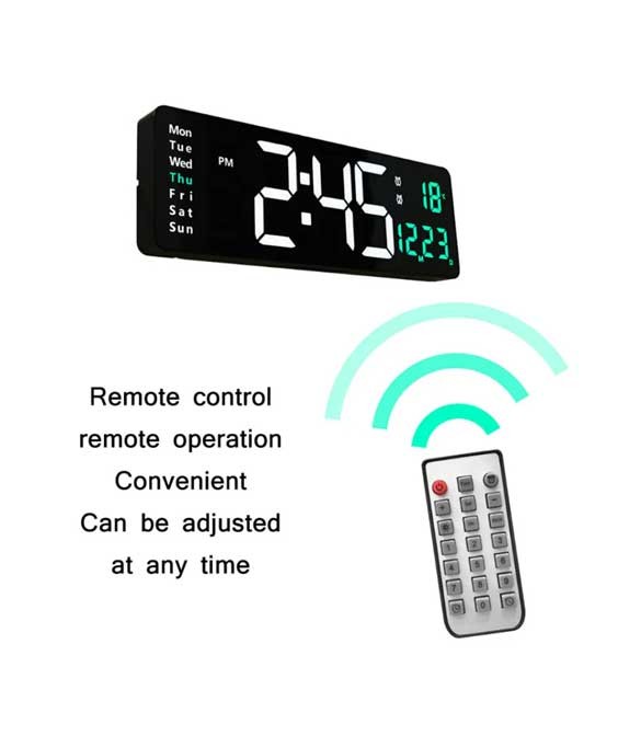 CRONY 6626 Large Screen Display Led Digital Clock