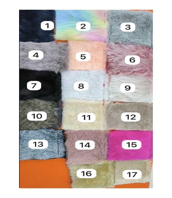 Fluffy Bean Bag - Multi Color