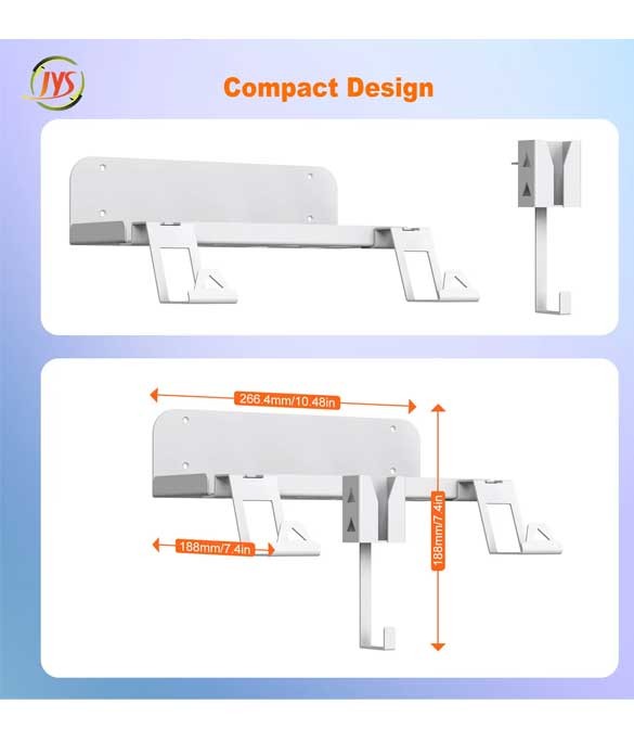 JYS-P5173 PS5 2 In 1 Multifunctional Wall Stand