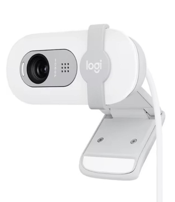 Logitech BRIO 90 1080P Webcam - White