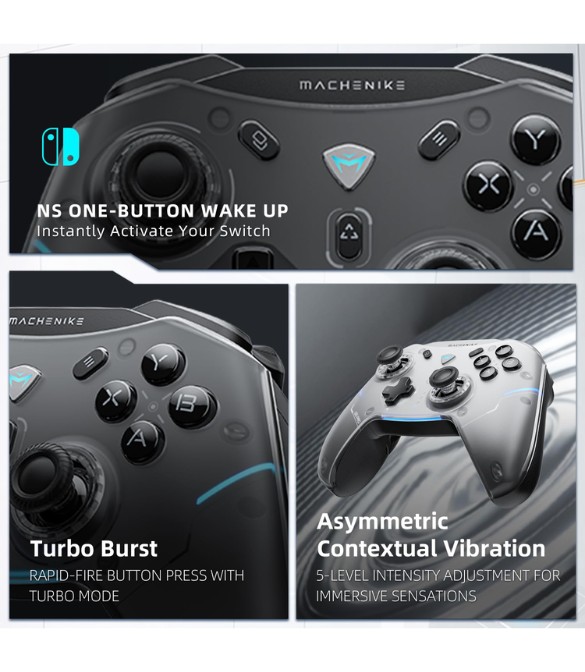 Machenike G5 Pro Hall Effect Gamepad Controller - Black
