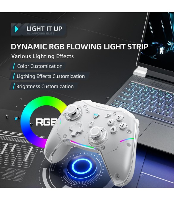Machenike G5 Pro Hall Effect Gamepad Controller - White