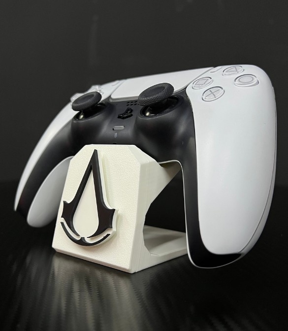 PS5 Dual Sense Controller Display Stand ( White AC )