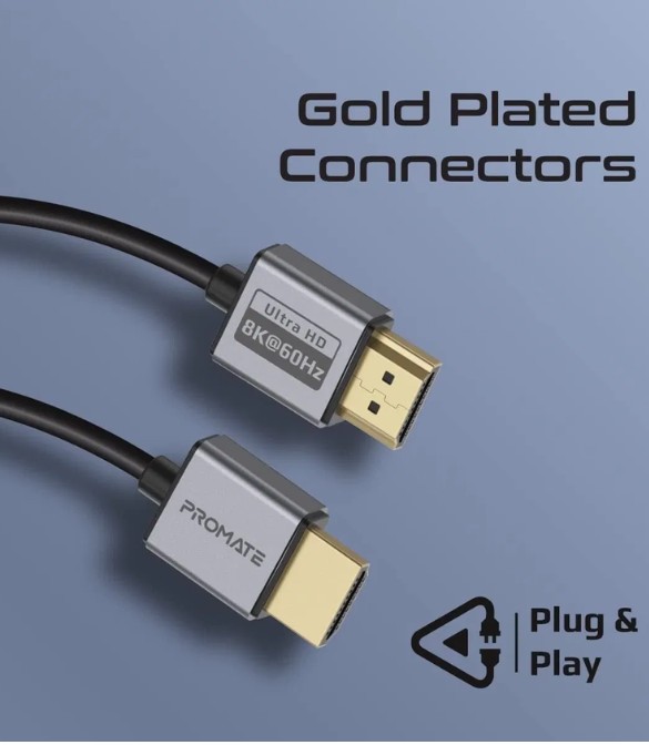 Promate PrimeLink8K-150 HDMI 2.1 Cable 1.5m