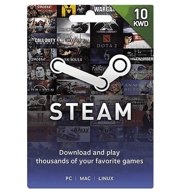 Steam Kuwait 10 KWD