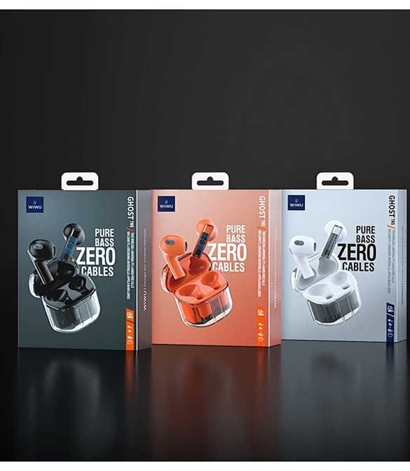 WiWU Ghost TWS11 Wireless Earbuds - Orange