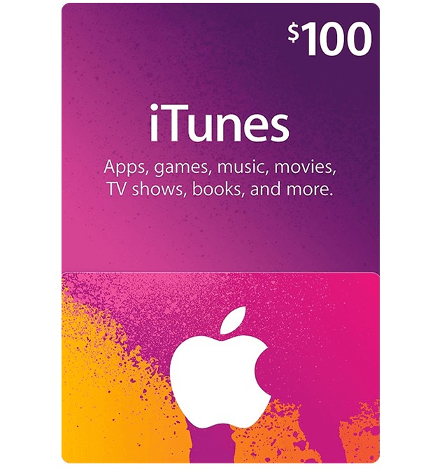iTunes 100$ USA